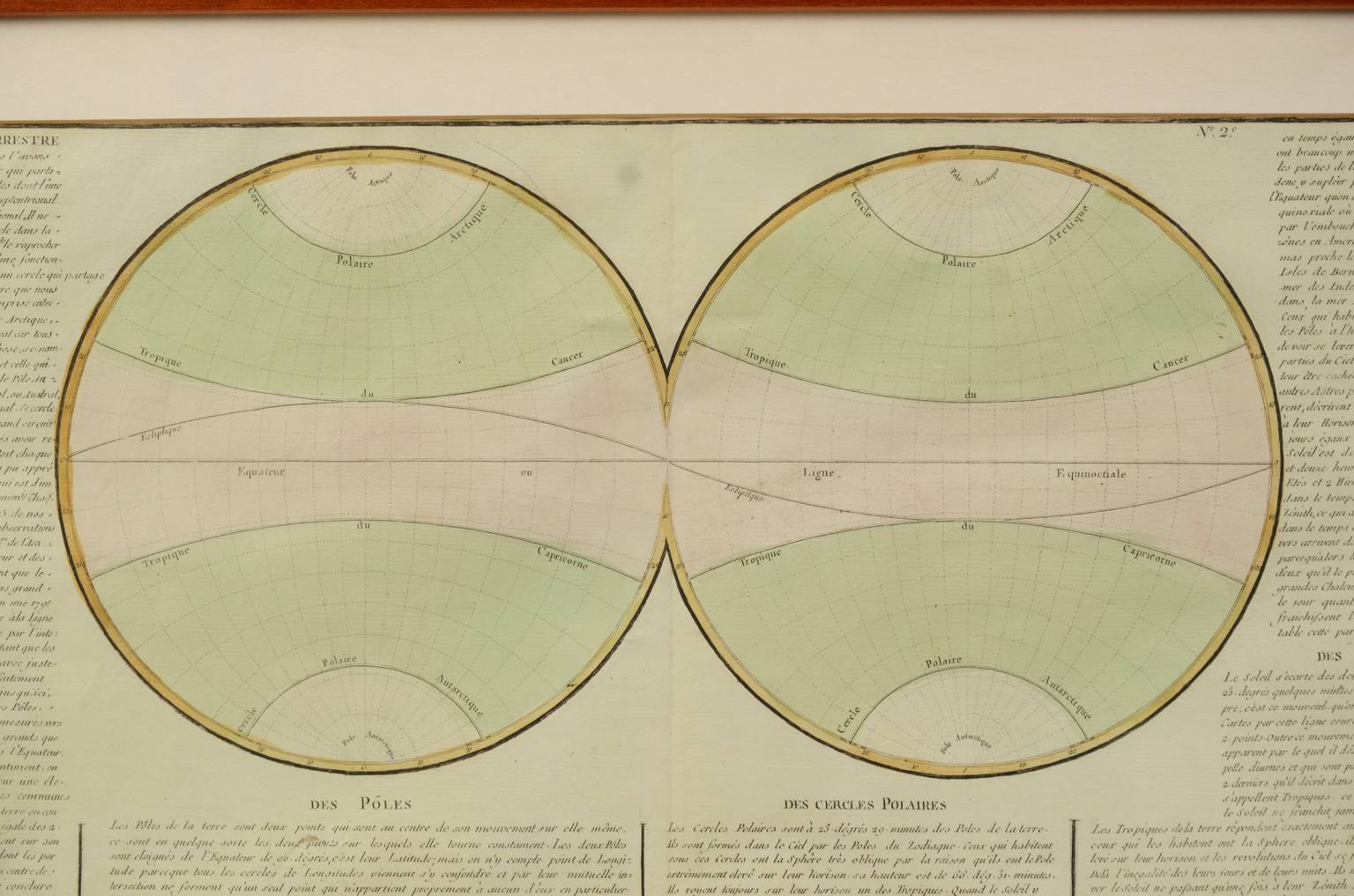 Globi-mappamondi antichi/610-Carta geografica epoca