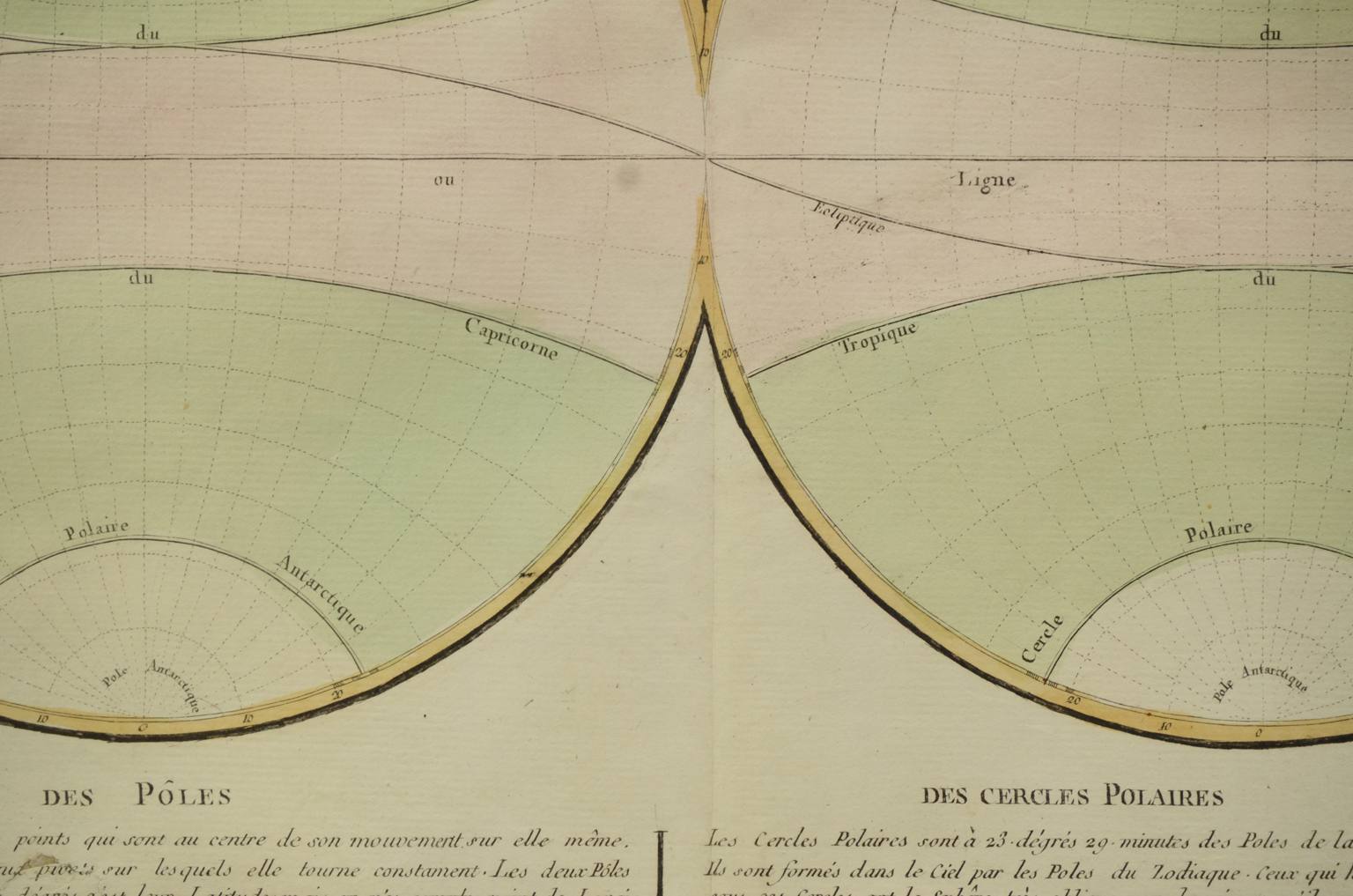 Globi-mappamondi antichi/610-Carta geografica epoca