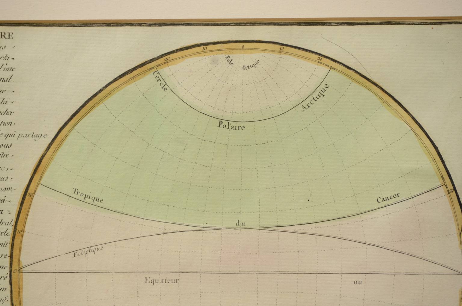 Globi-mappamondi antichi/610-Carta geografica epoca