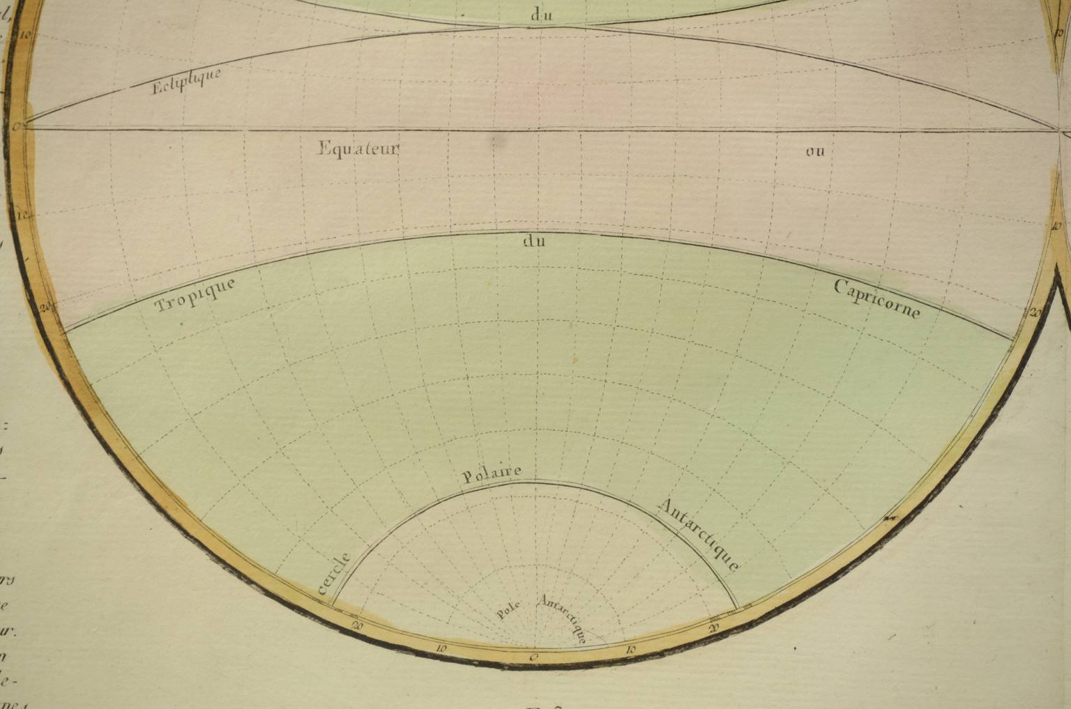Globi-mappamondi antichi/610-Carta geografica epoca
