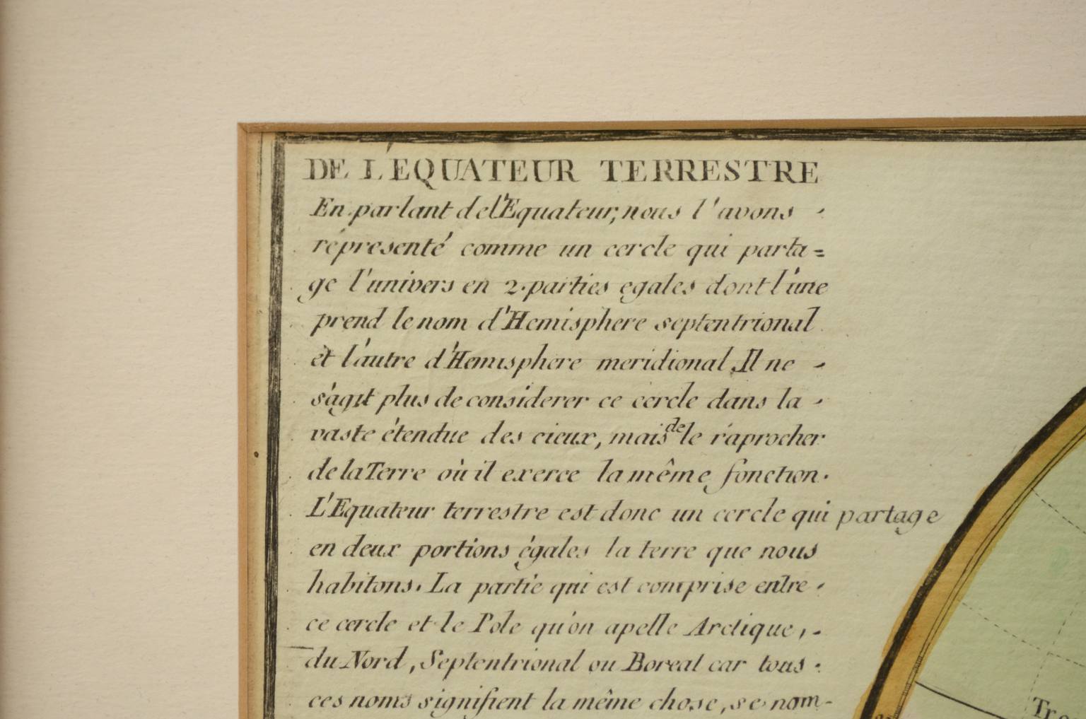Globi-mappamondi antichi/610-Carta geografica epoca