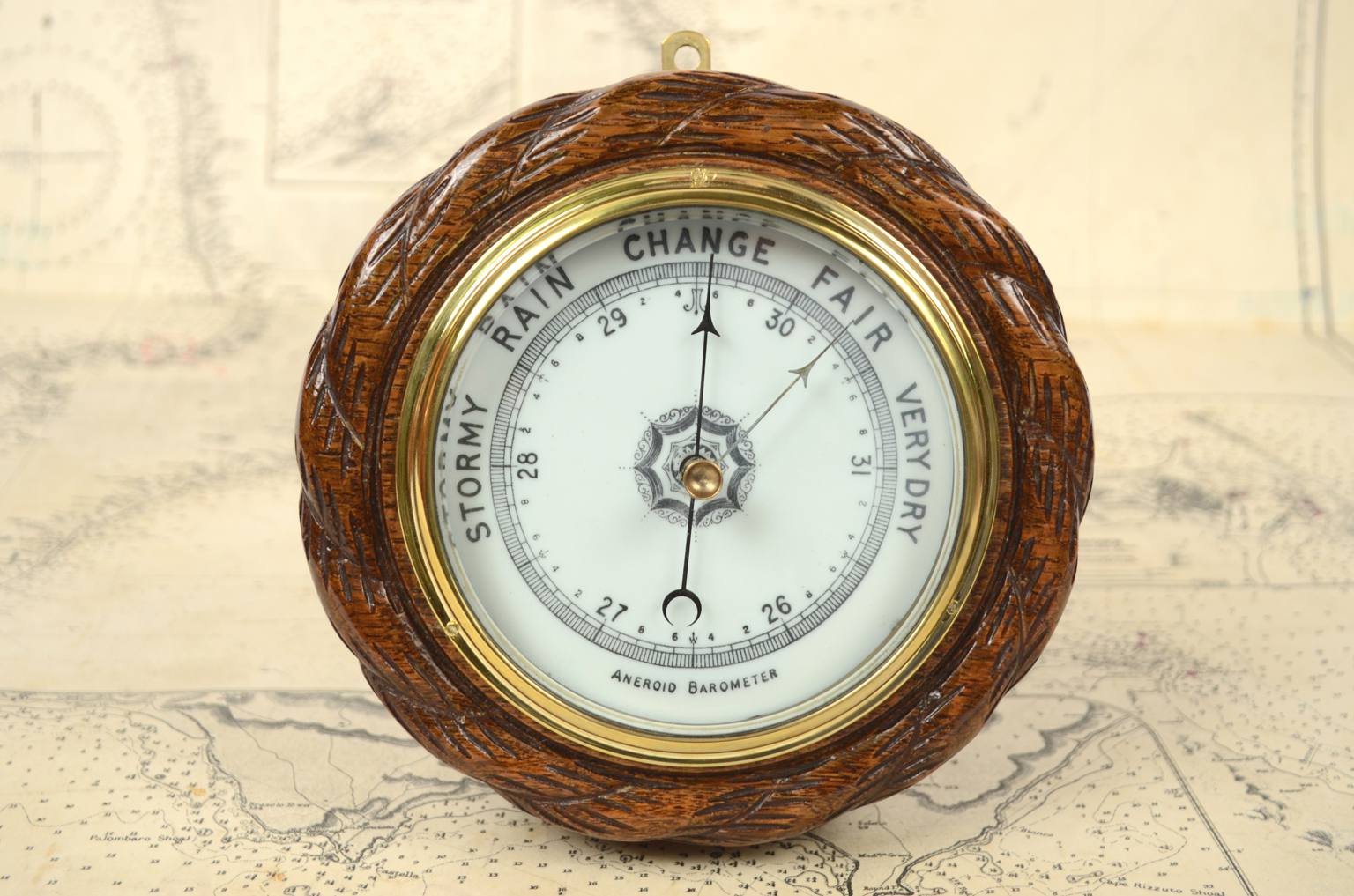 Antique barometers/61052-Vintage barometer