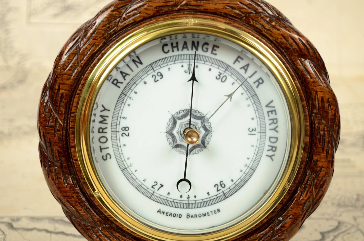 Antique barometers/61052-Vintage barometer