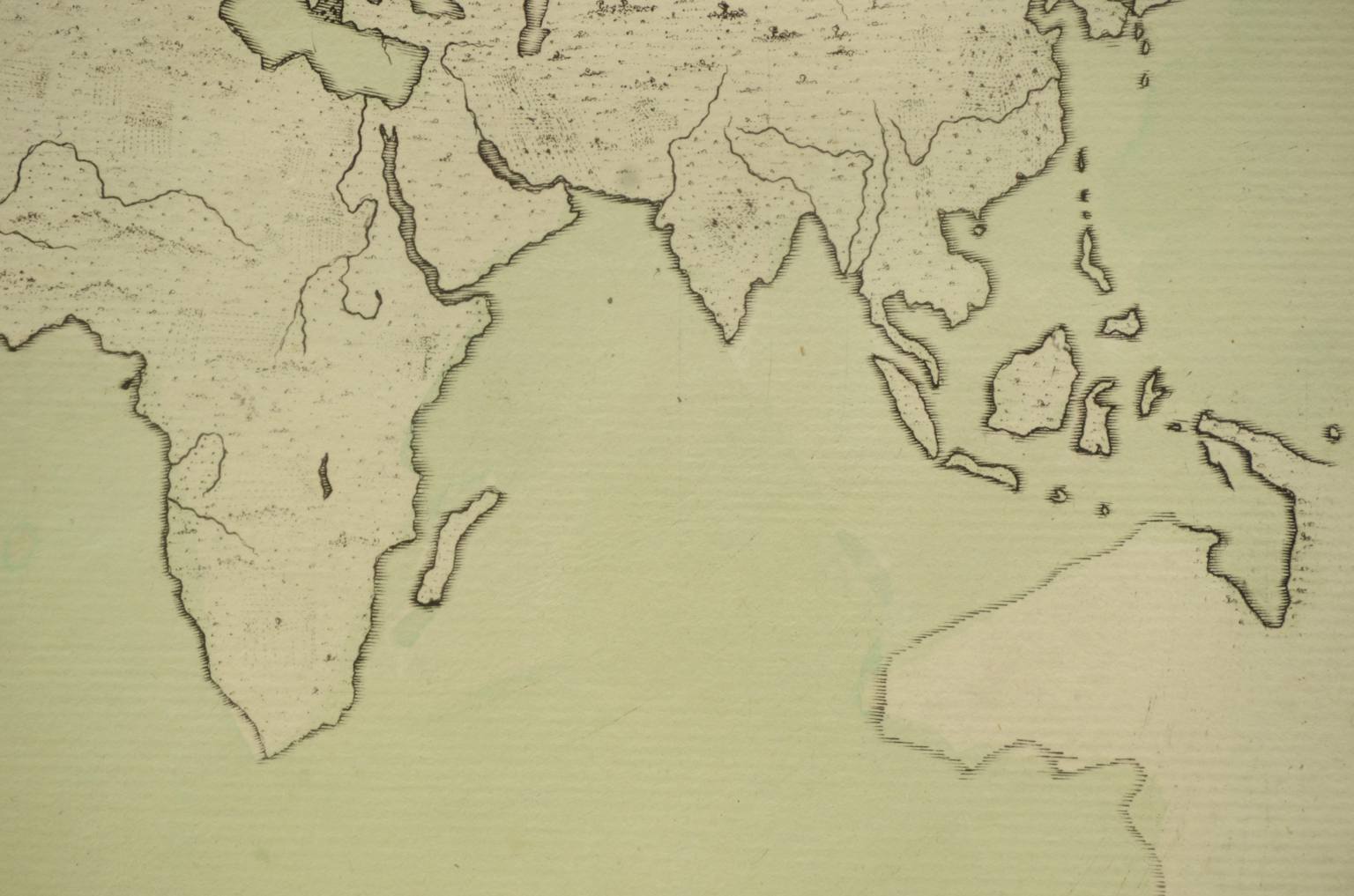 Globi-mappamondi antichi/611-Carta geografica epoca