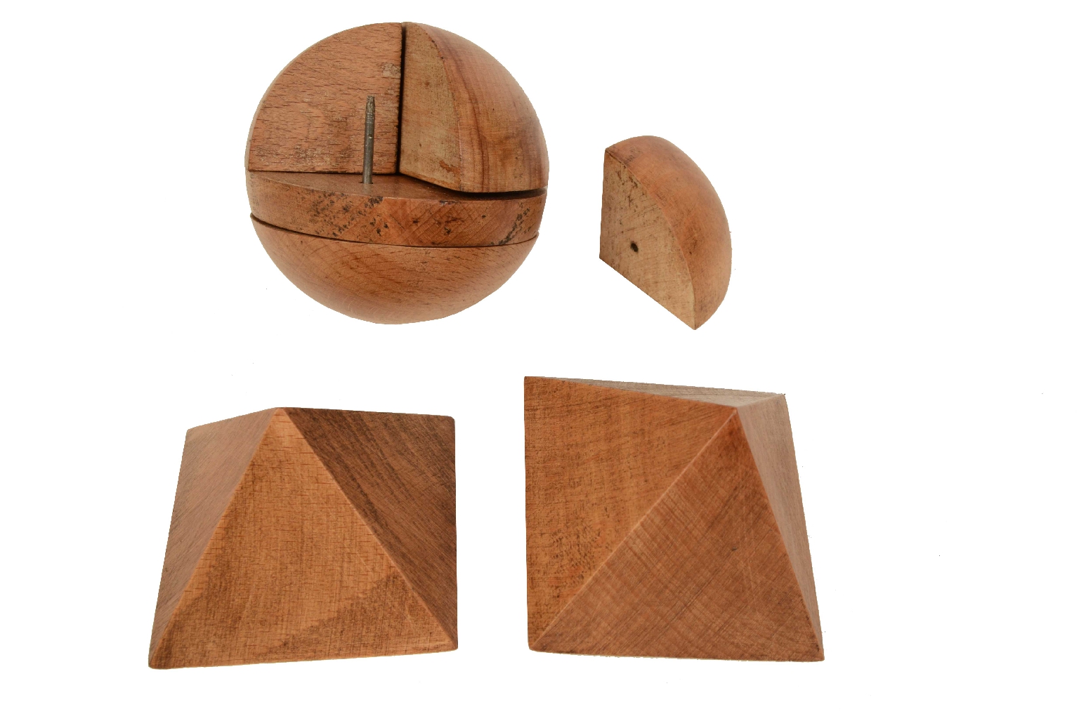 Antique measuring instruments/61122-14 Geometric Solids