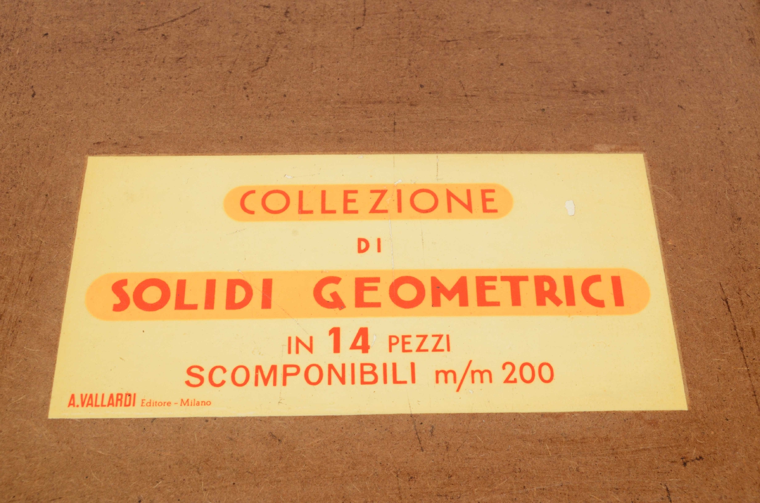 Strumenti di misura antichi/61123-Solidi Geometrici