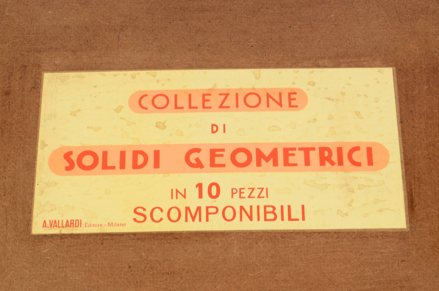 Antique measuring instruments/6113A-Geometric solids