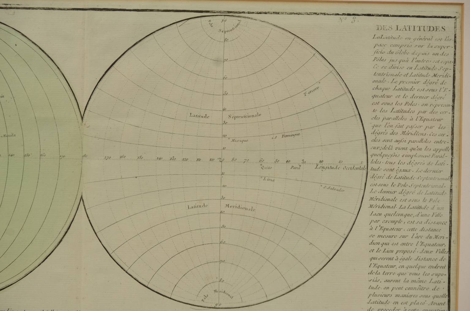 Globi-mappamondi antichi/612-Carta geografica epoca