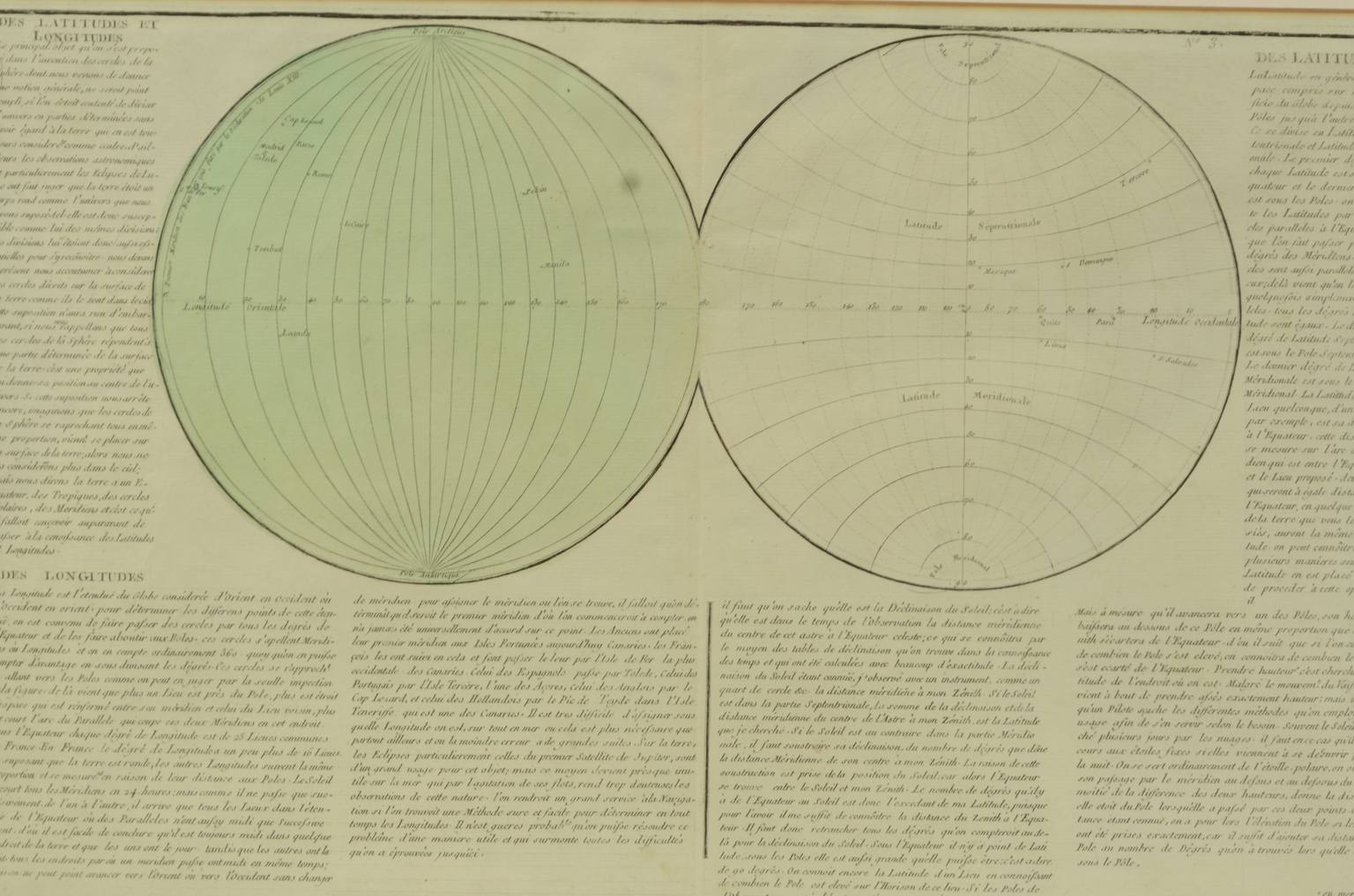 Antique globes-world maps/612-Antique geographic map