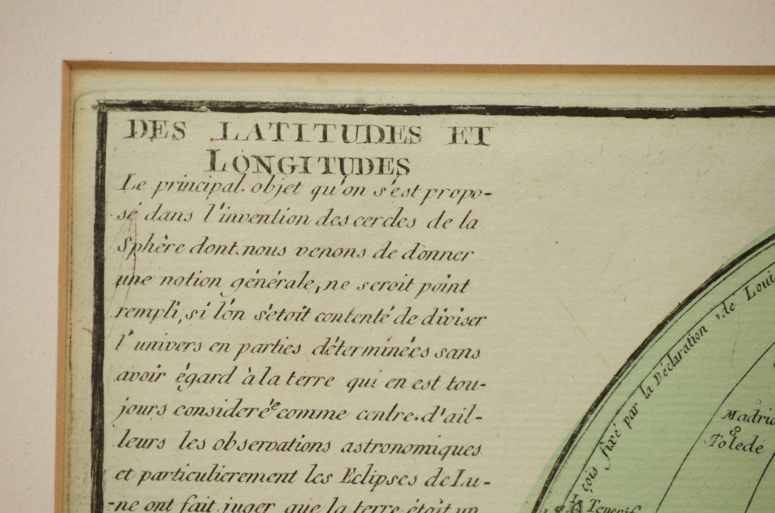 Antique globes-world maps/612-Antique geographic map