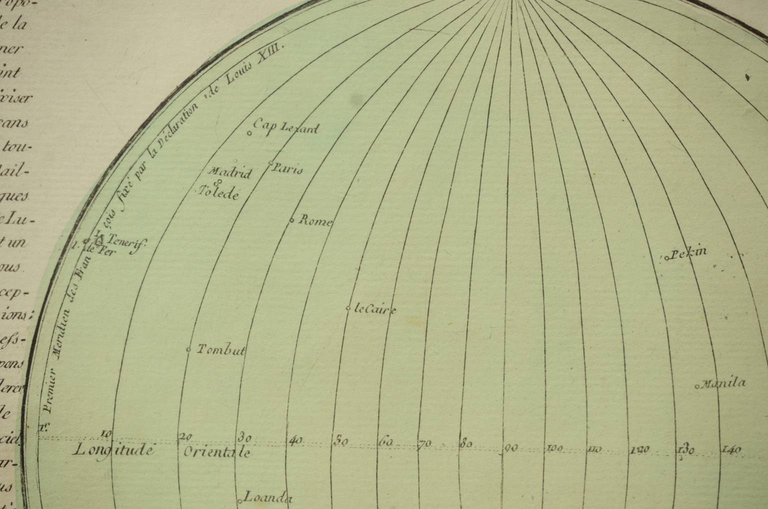 Globi-mappamondi antichi/612-Carta geografica epoca