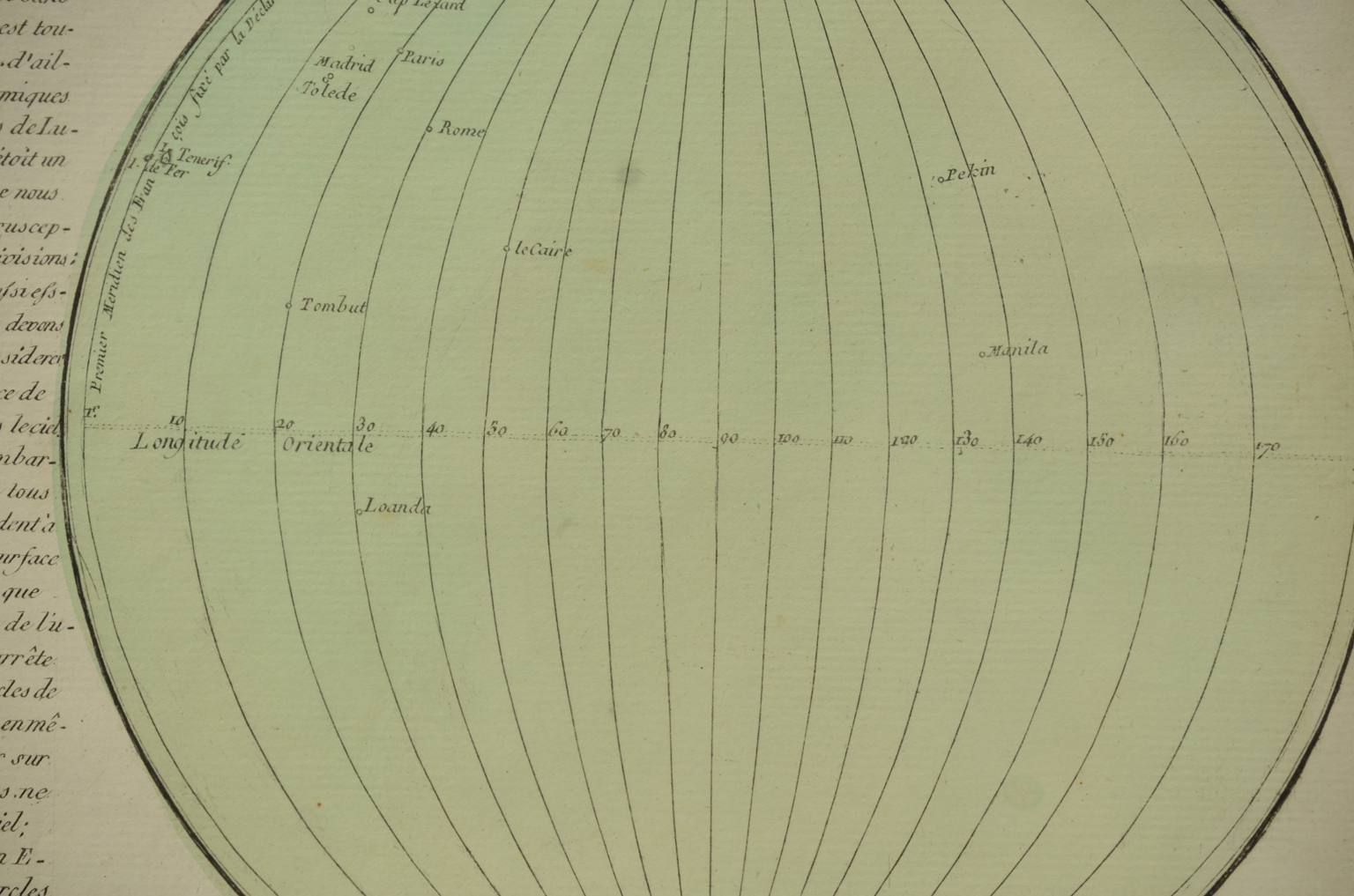 Globi-mappamondi antichi/612-Carta geografica epoca