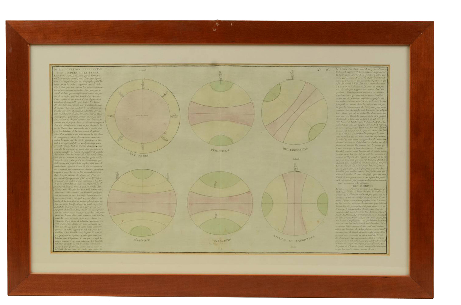 Globi-mappamondi antichi/613-Carta geografica epoca