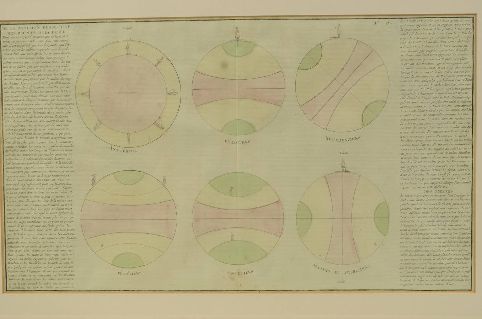 Globi-mappamondi antichi/613-Carta geografica epoca