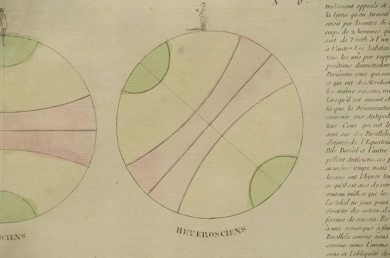 Globi-mappamondi antichi/613-Carta geografica epoca