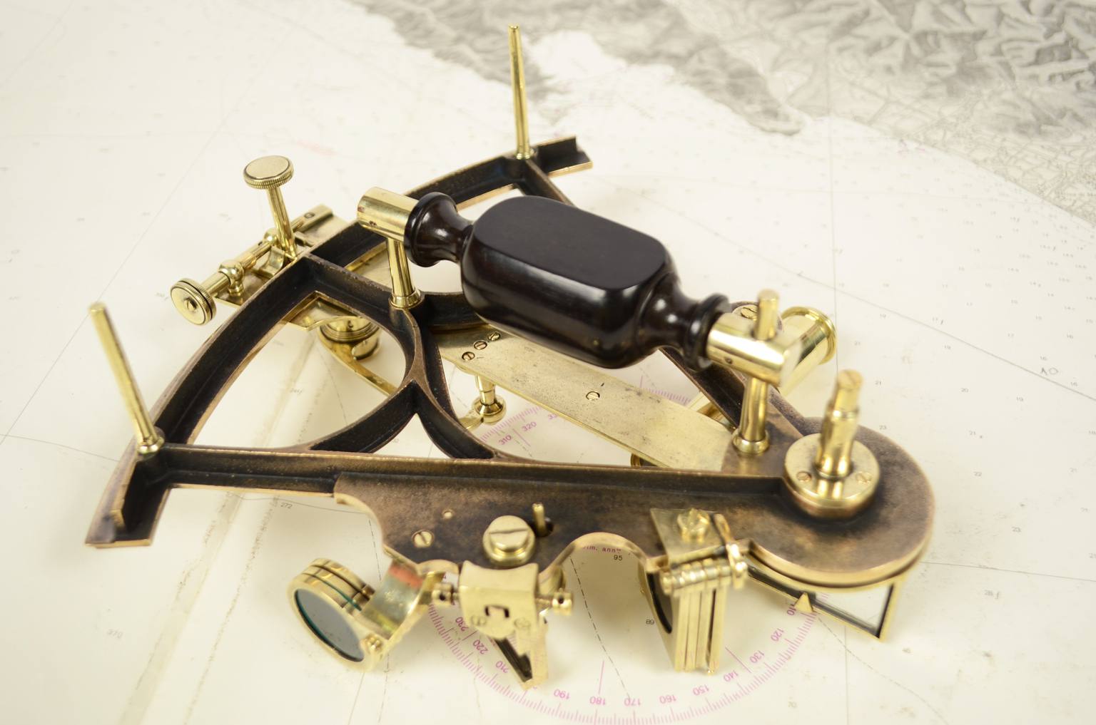 Nautical antiques/6166-Vintage sextant