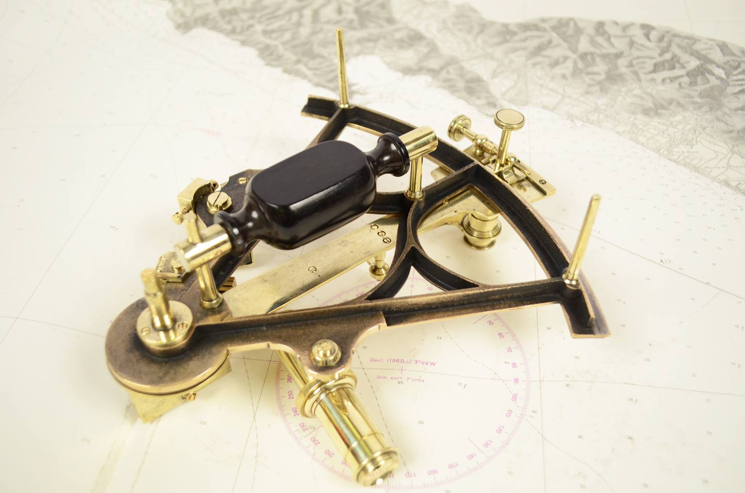 Nautical antiques/6166-Vintage sextant