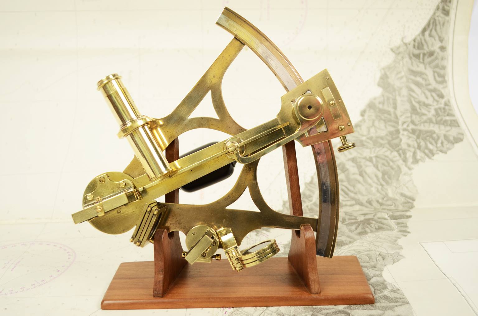 Nautical antiques/6166-Vintage sextant