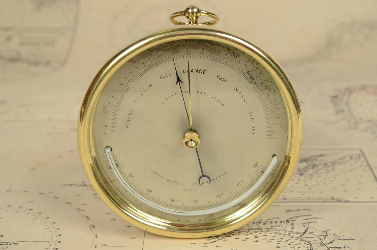 Antique barometers/6183A-Vintage barometer