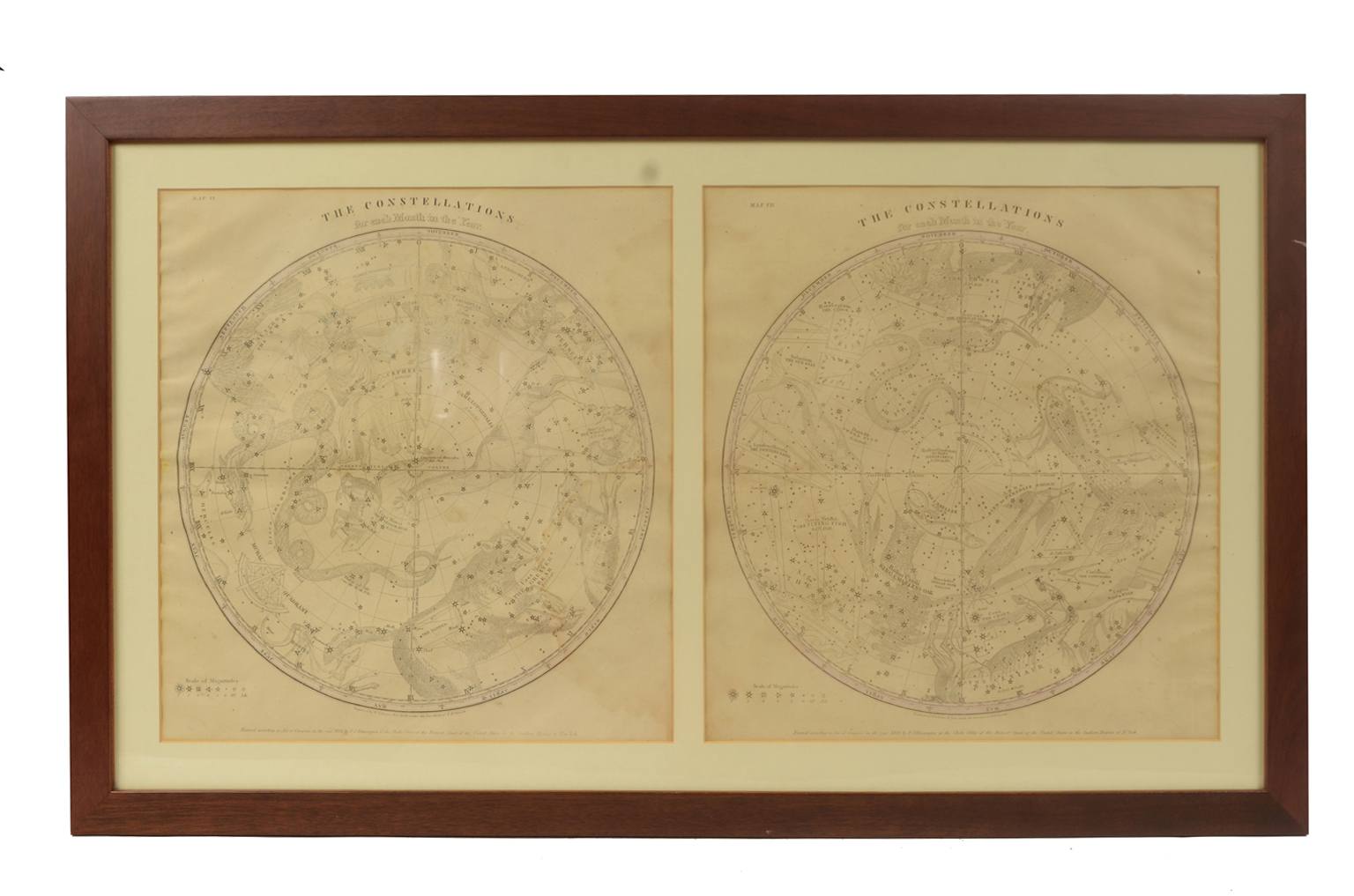 Strumenti astronomici antichi/620-Mappa costellazioni