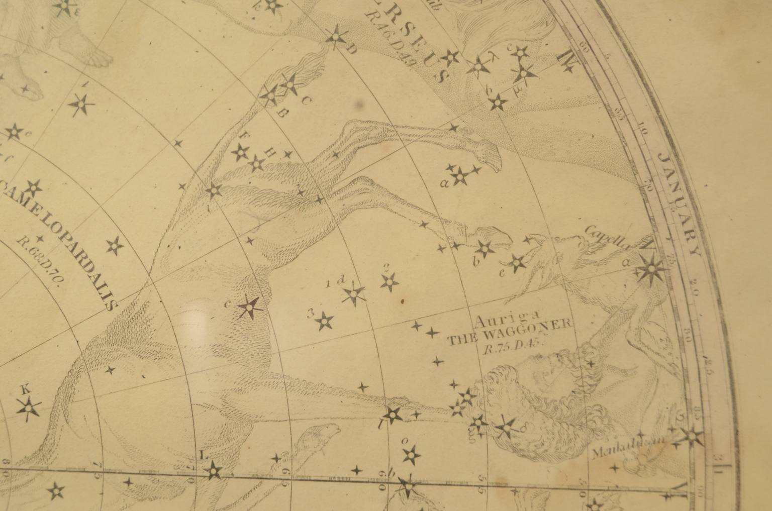Strumenti astronomici antichi/620-Mappa costellazioni
