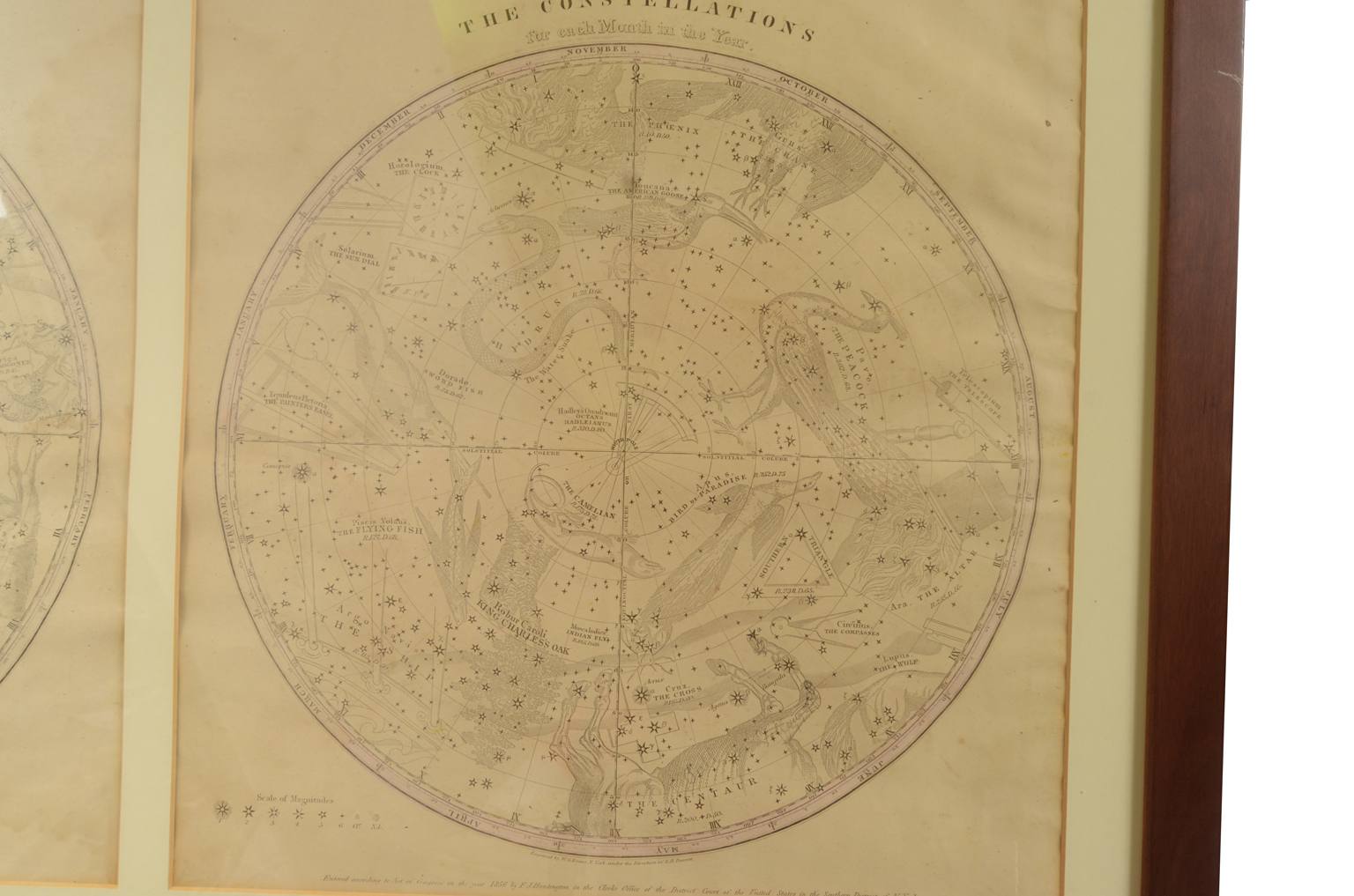 Strumenti astronomici antichi/620-Mappa costellazioni