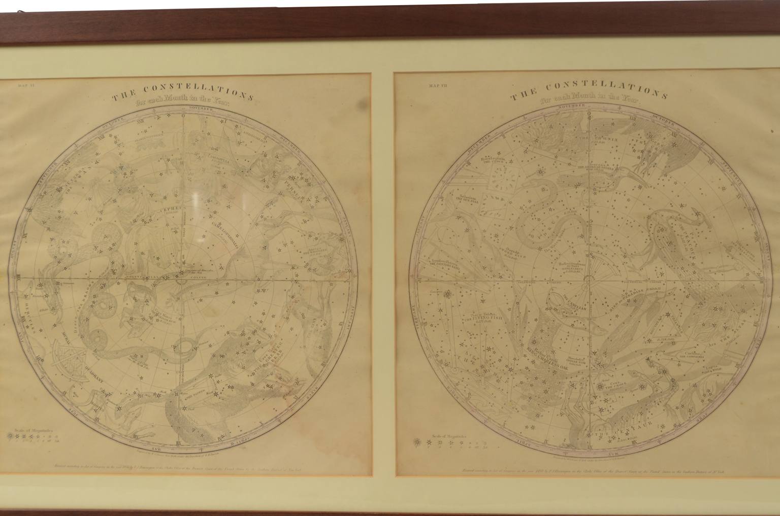 Strumenti astronomici antichi/620-Mappa costellazioni