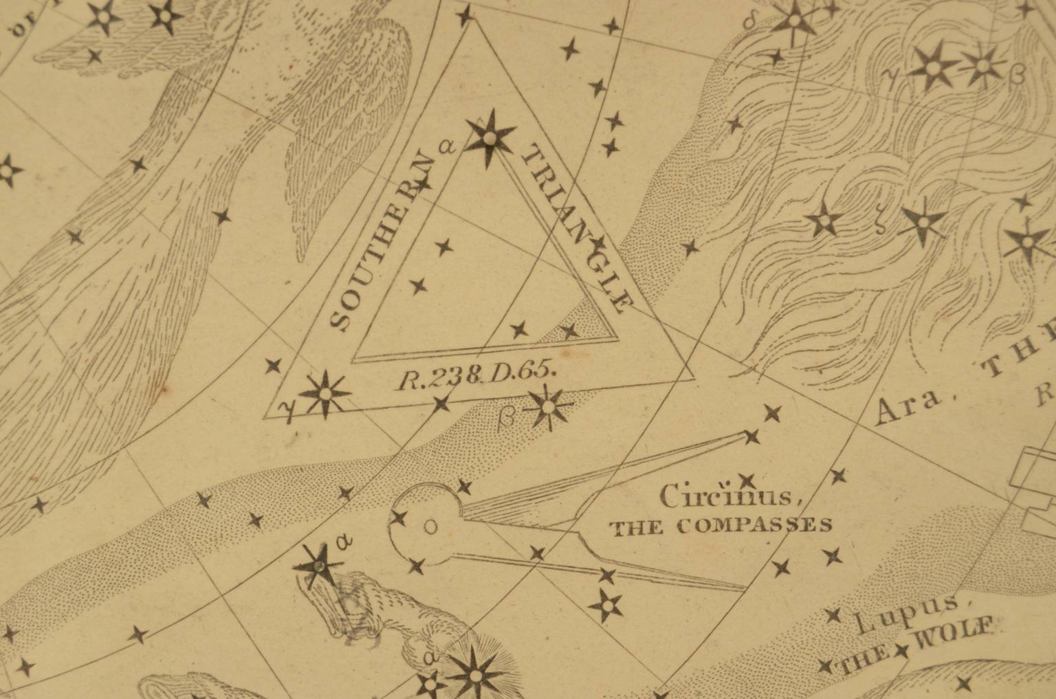 Strumenti astronomici antichi/620-Mappa costellazioni