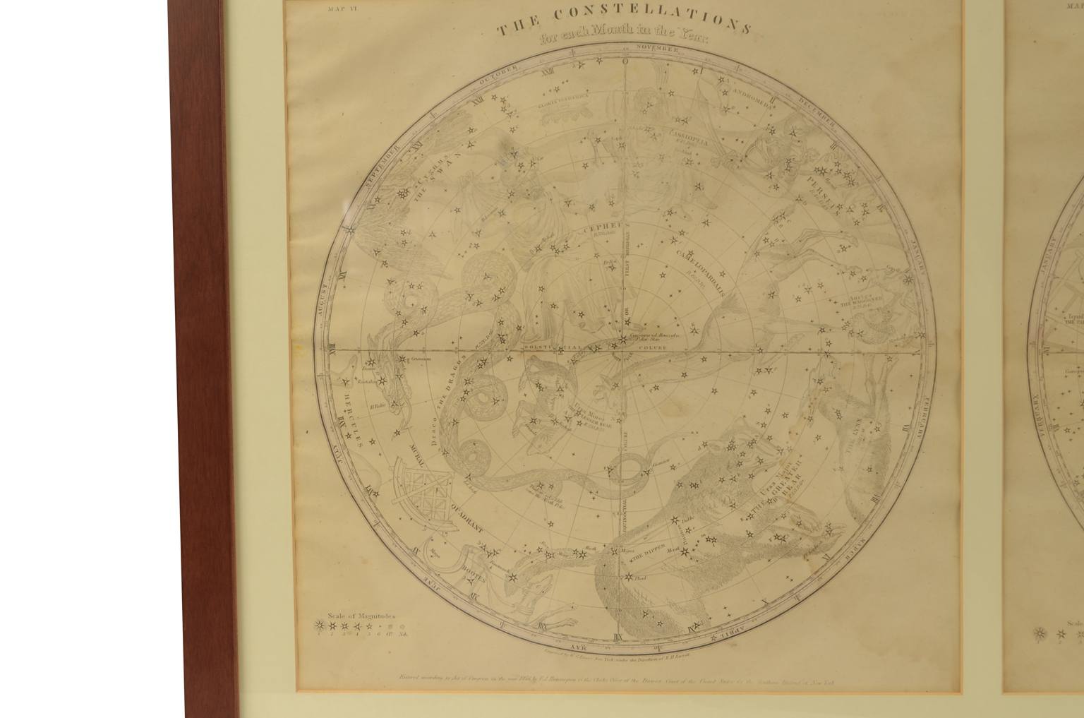 Strumenti astronomici antichi/620-Mappa costellazioni