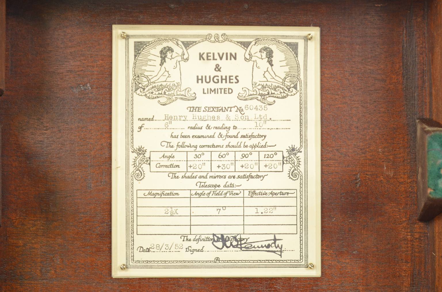 Antiquariato nautico/6225-Sestante antico