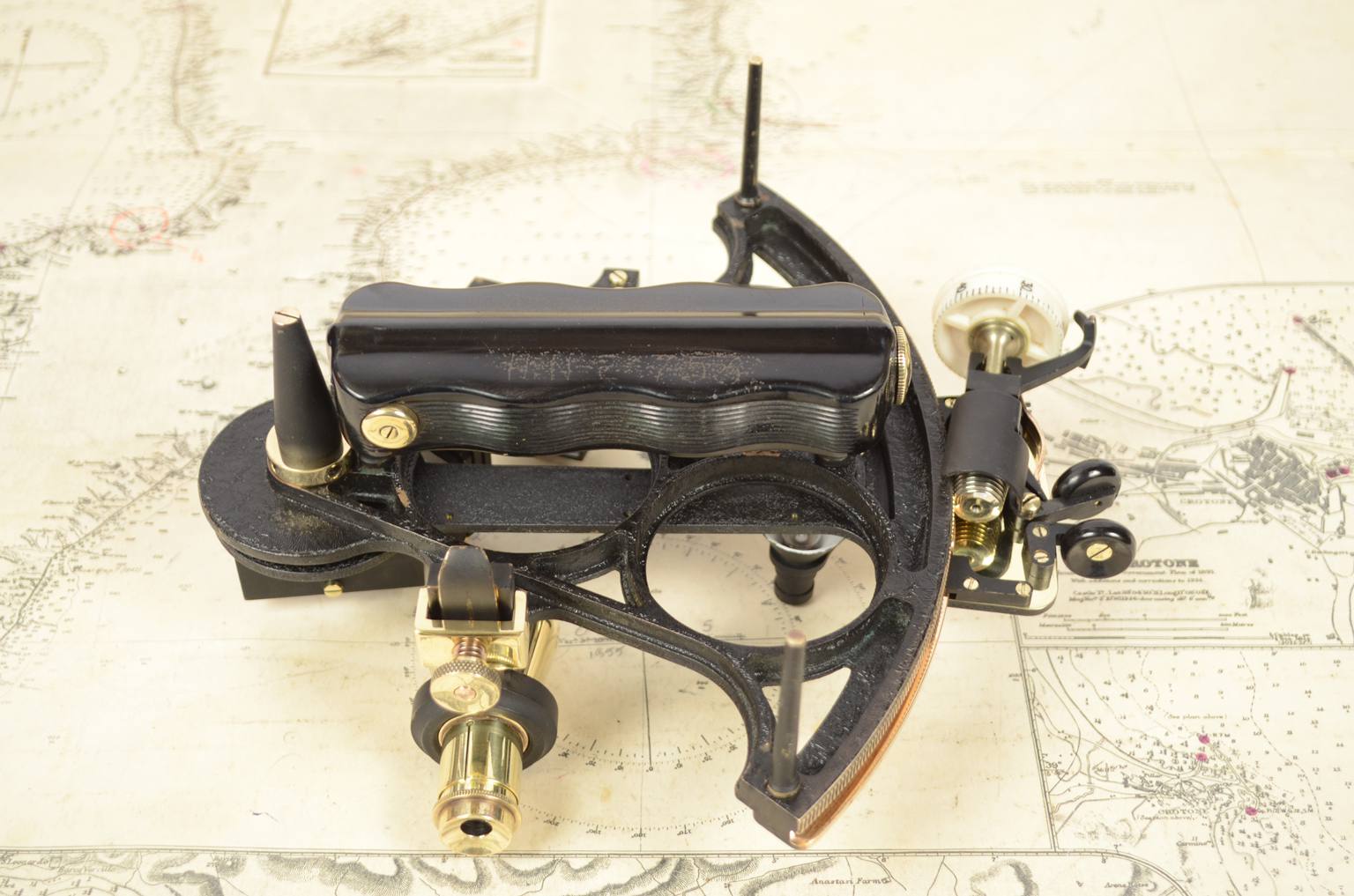 Antiquariato nautico/6225-Sestante antico