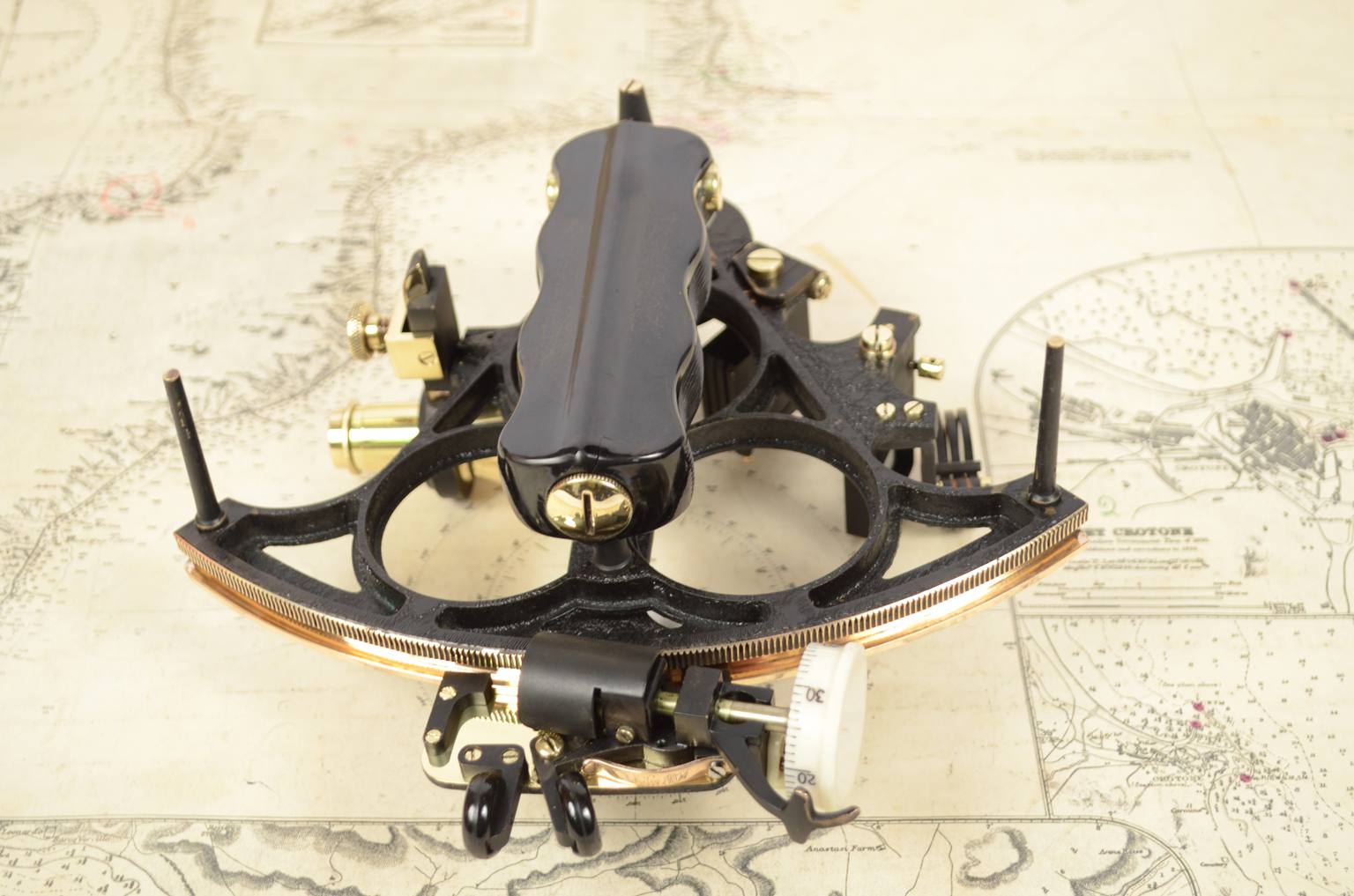 Antiquariato nautico/6225-Sestante antico