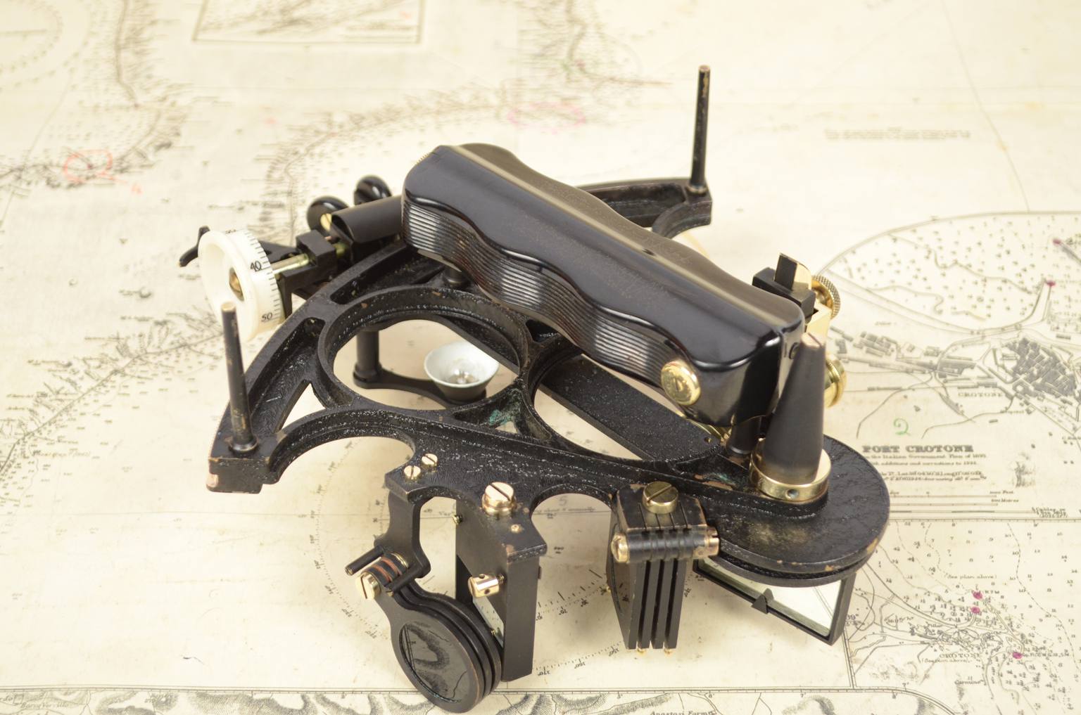 Antiquariato nautico/6225-Sestante antico