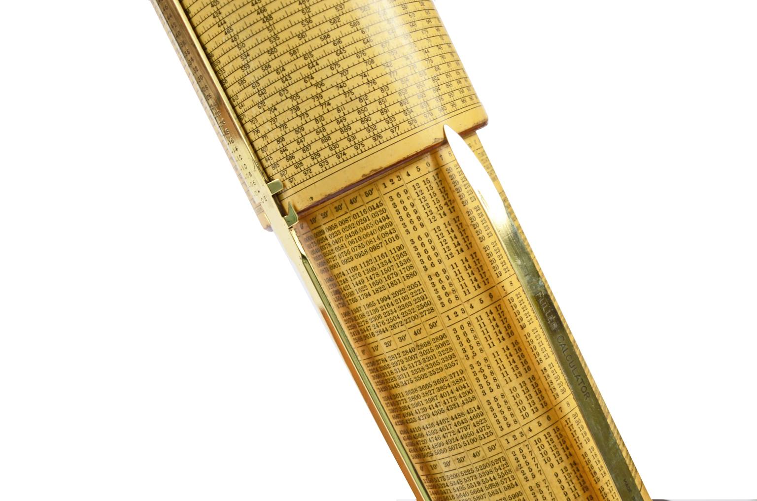 Antique measuring instruments/6229-Fuller slide rule