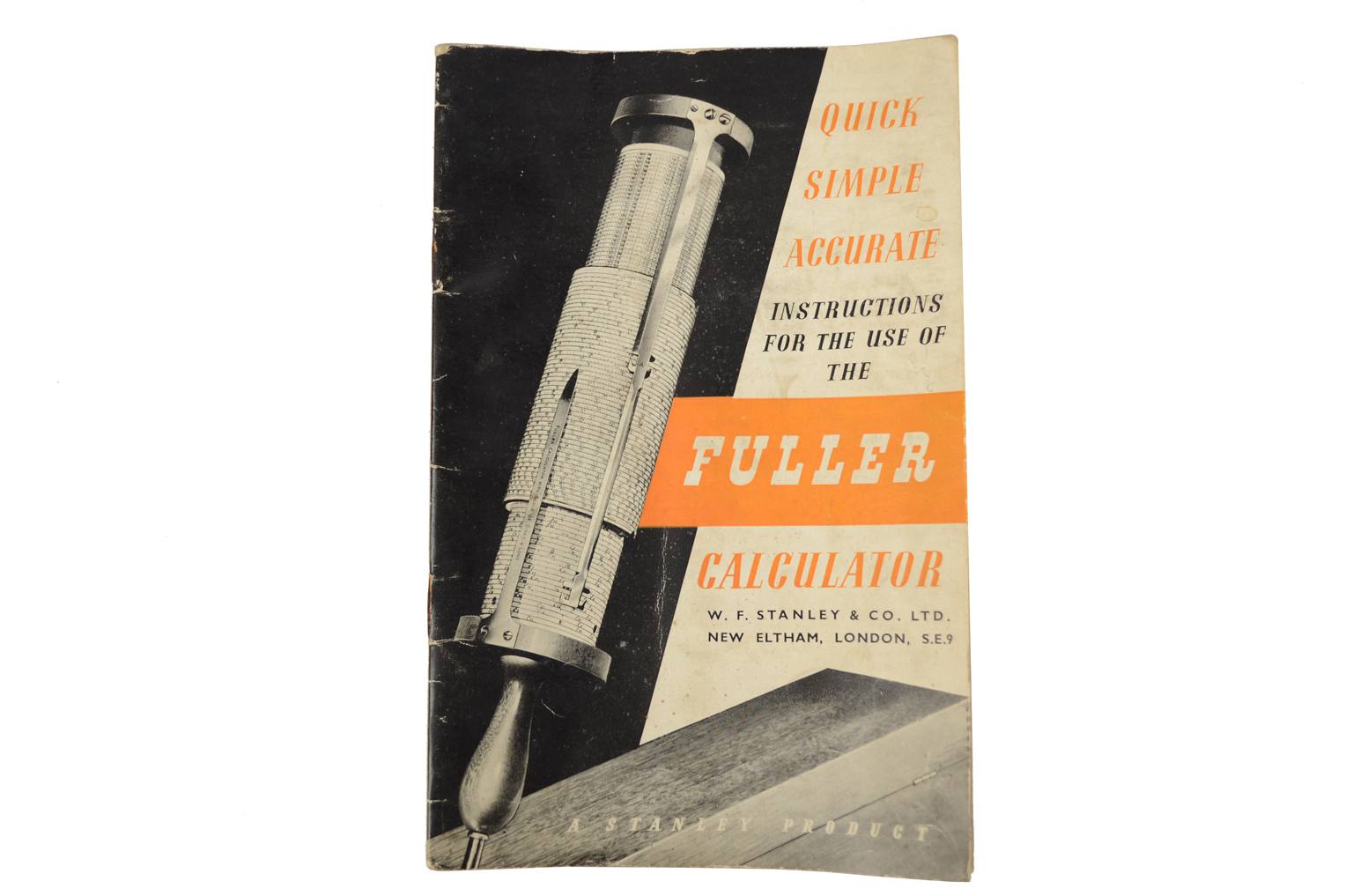 Antique measuring instruments/6229-Fuller slide rule