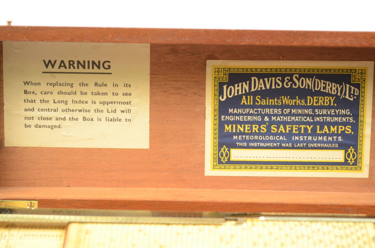 Antique measuring instruments/6229-Fuller slide rule