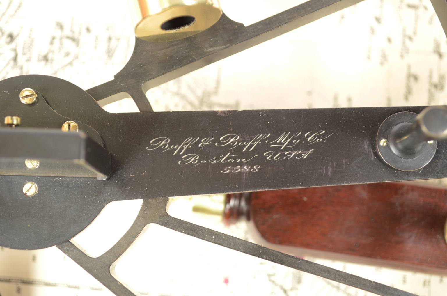 Nautical antiques/6309-Antique sextant