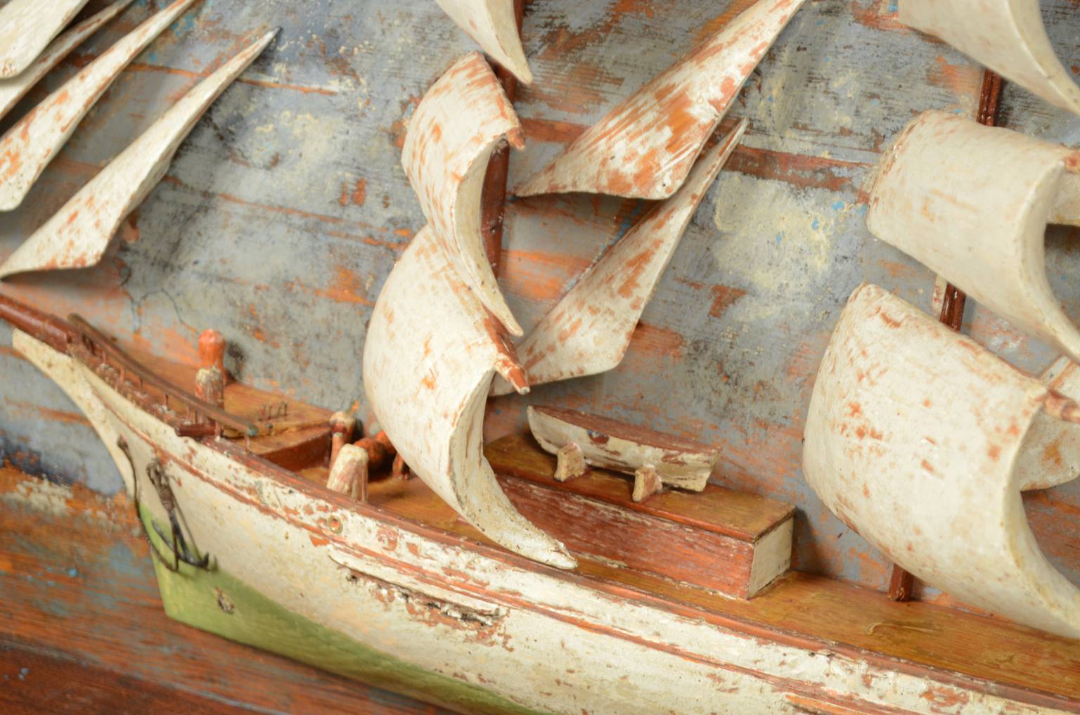 Nautical antiques/6328-Nautical diorama