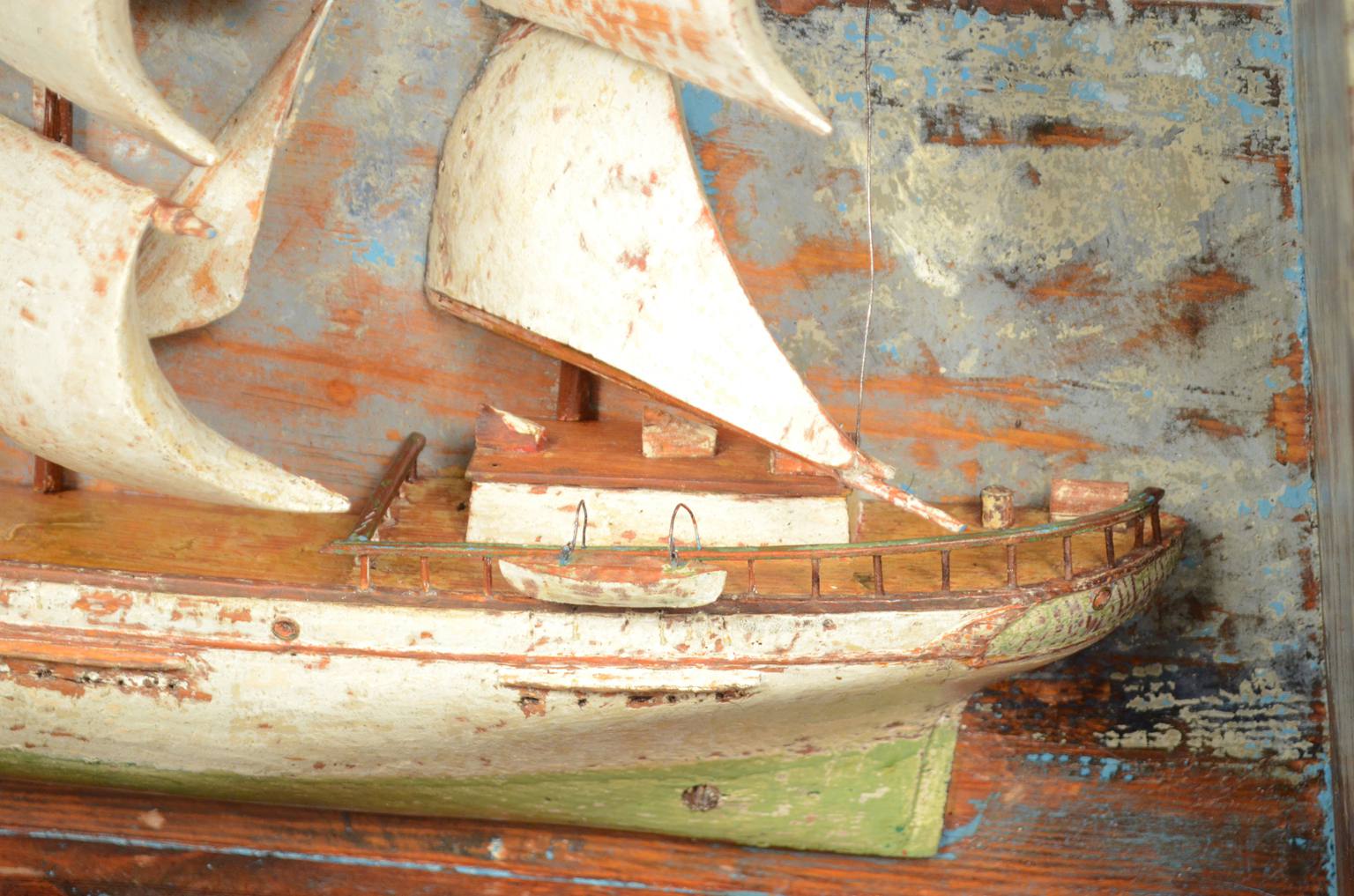 Nautical antiques/6328-Nautical diorama