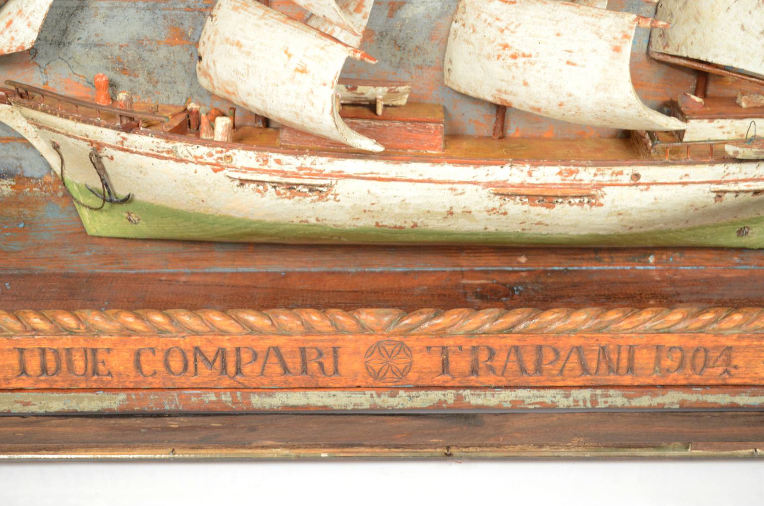 Nautical antiques/6328-Nautical diorama