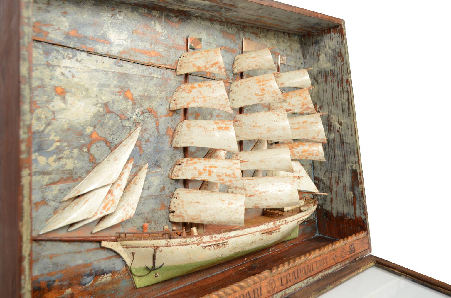 Nautical antiques/6328-Nautical diorama