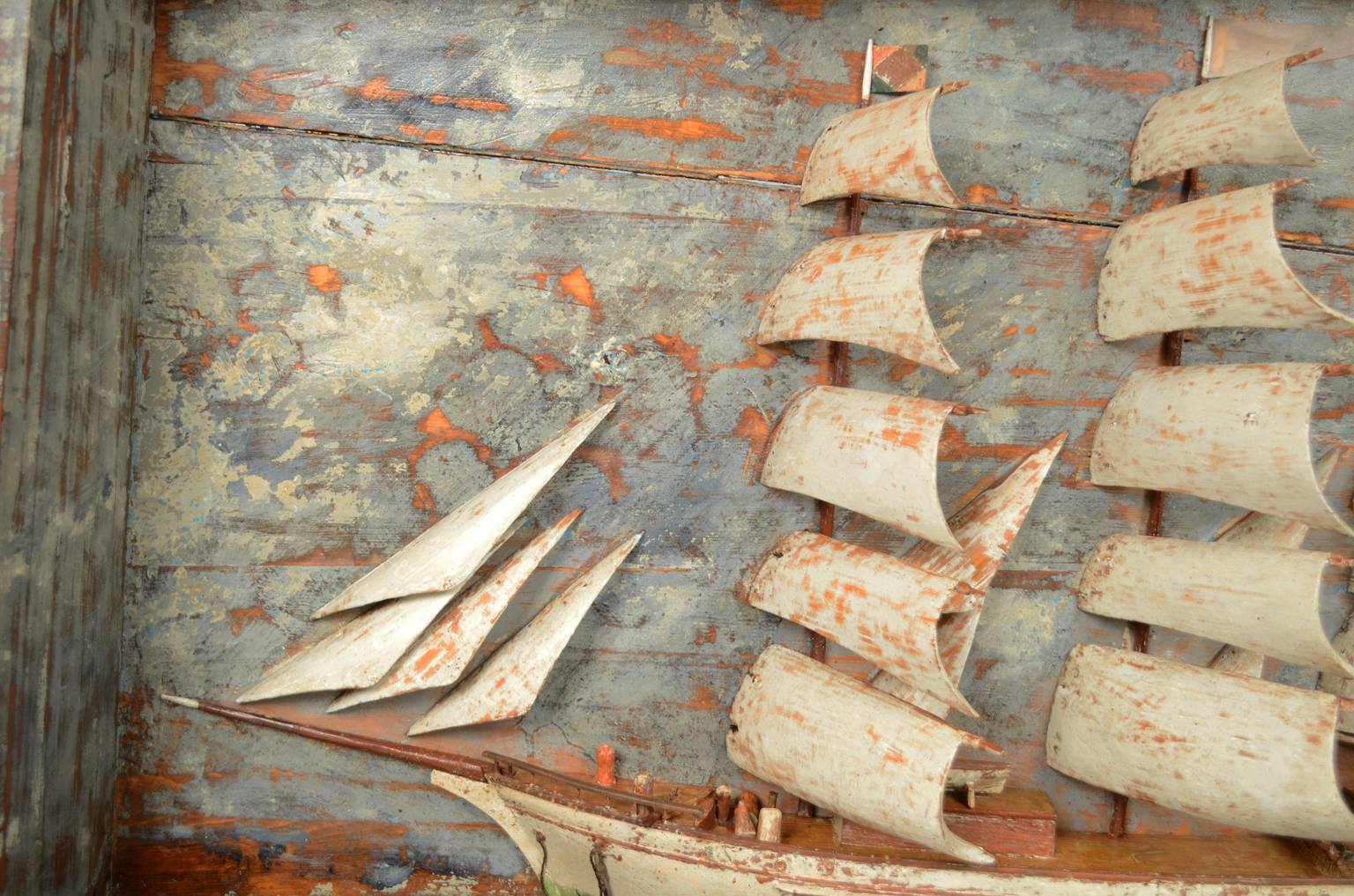 Nautical antiques/6328-Nautical diorama