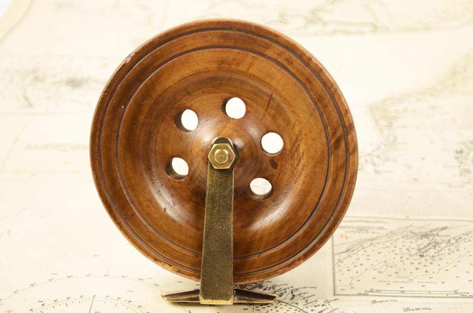 Nautical antiques/6341A-Fishing reel