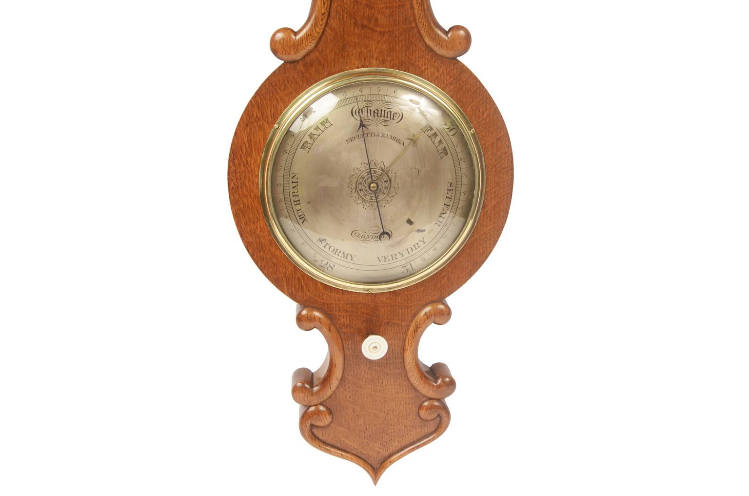 Antique barometers/635A-Zambra barometer