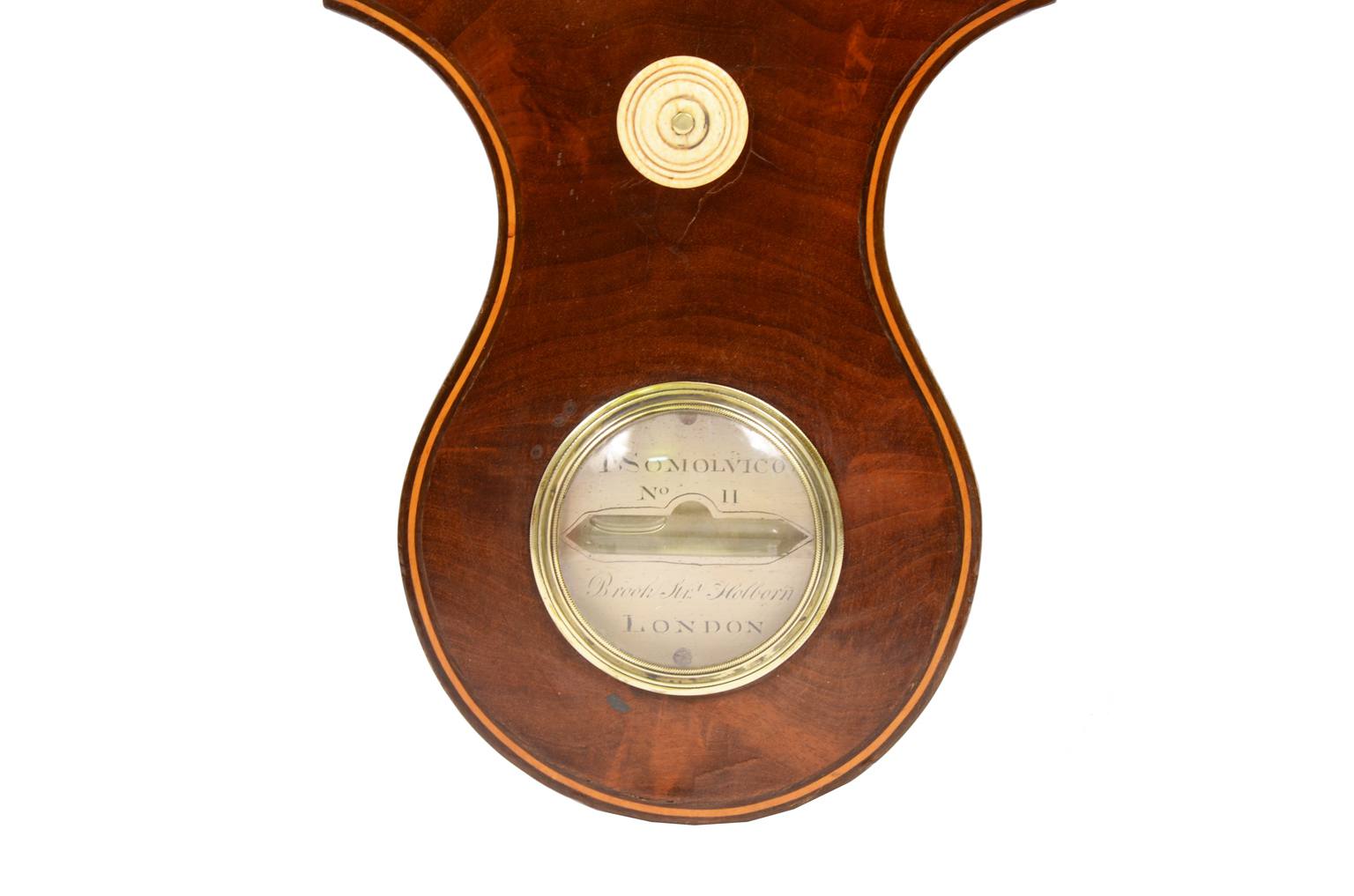 Antique barometers/641A-Large barometer