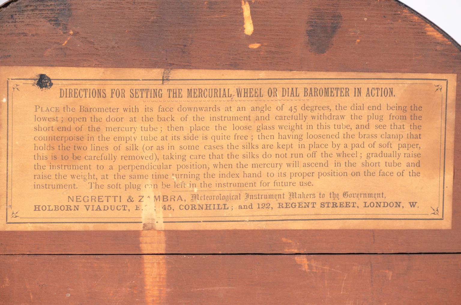 Antique barometers/643-Torricellian barometer