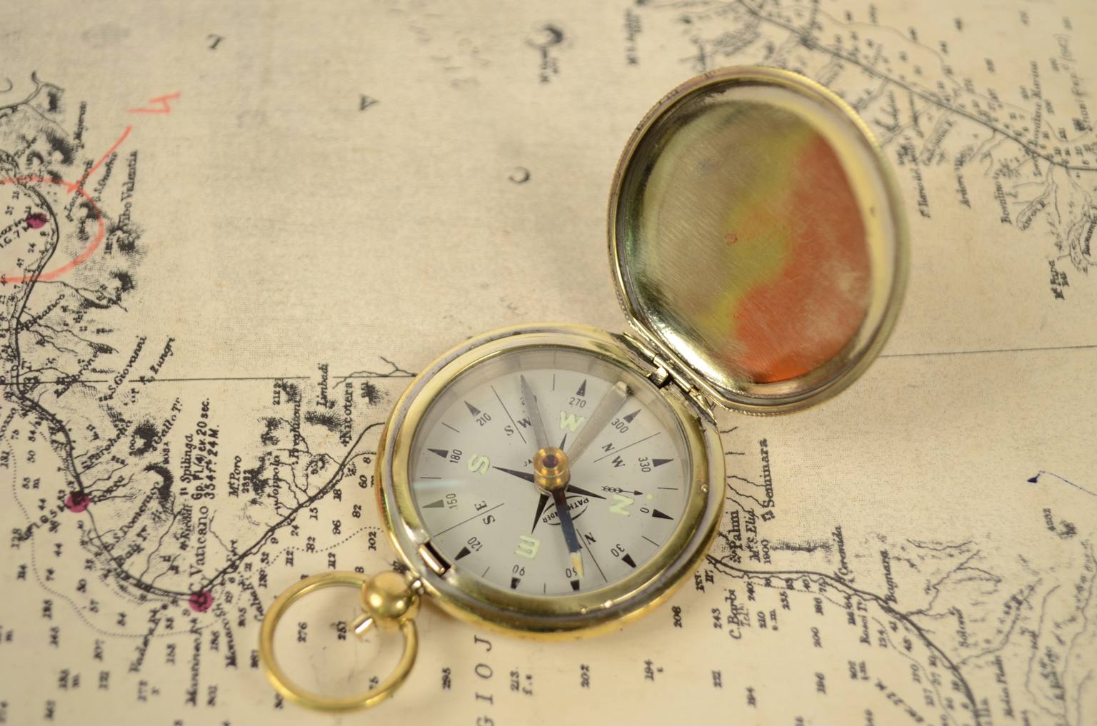 Antique compasses/6431B-Vintage compass