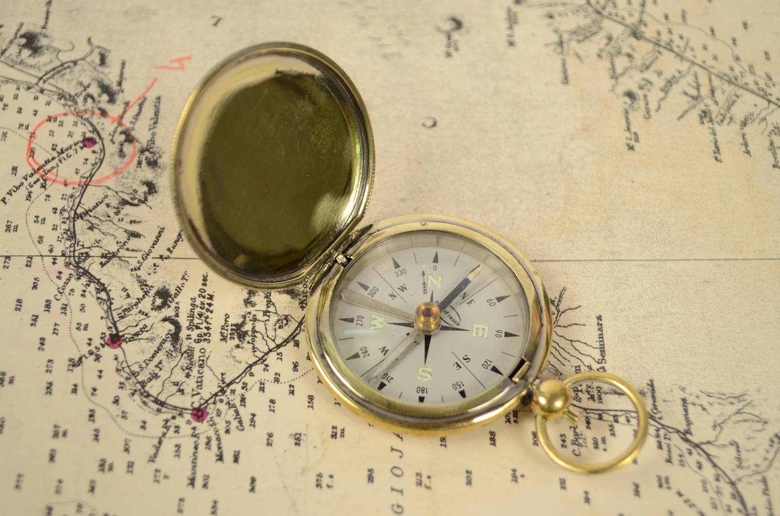 Antique compasses/6431B-Vintage compass