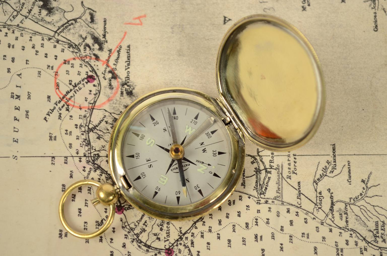 Antique compasses/6431B-Vintage compass
