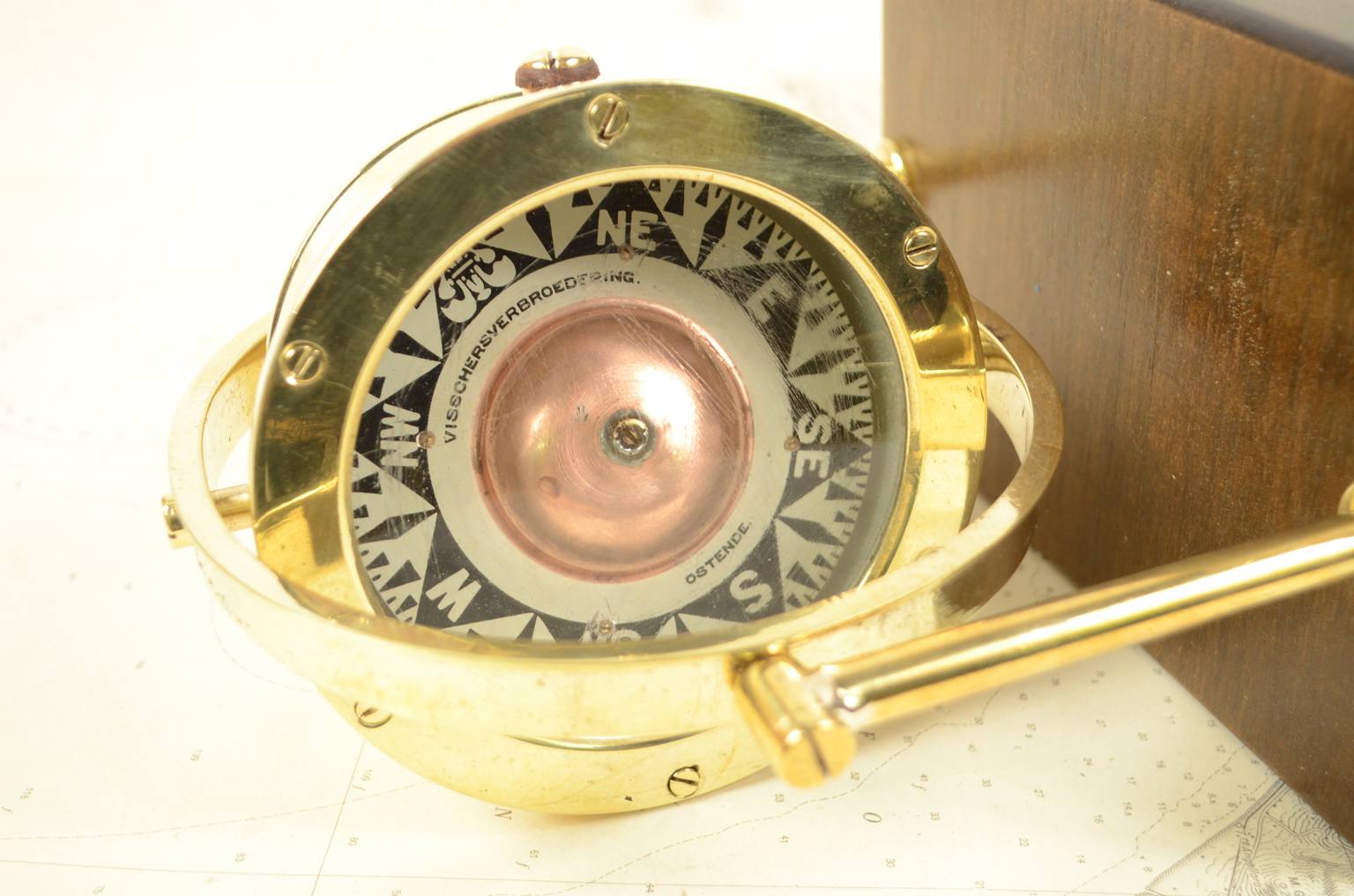 Antique compasses/6436-Nautical compass